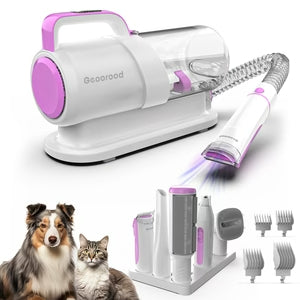 Geoorood 5-in-1 Quiet Dog Grooming Kit G3-P