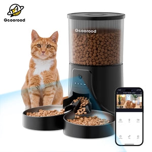 Smart Automatic Pet Feeder – WiFi & Camera Variants