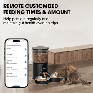 Smart Automatic Pet Feeder – WiFi & Camera Variants