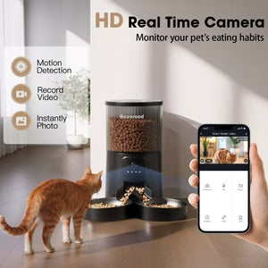 Smart Automatic Pet Feeder – WiFi & Camera Variants