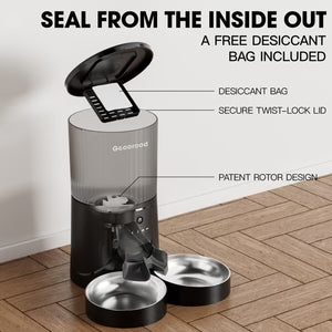 Smart Automatic Pet Feeder – WiFi & Camera Variants